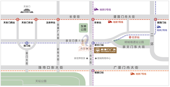 哈德门广场